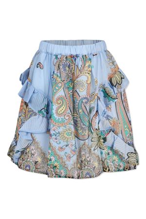 blue cotton skirt ETRO KIDS | GW7A50M0065685MC